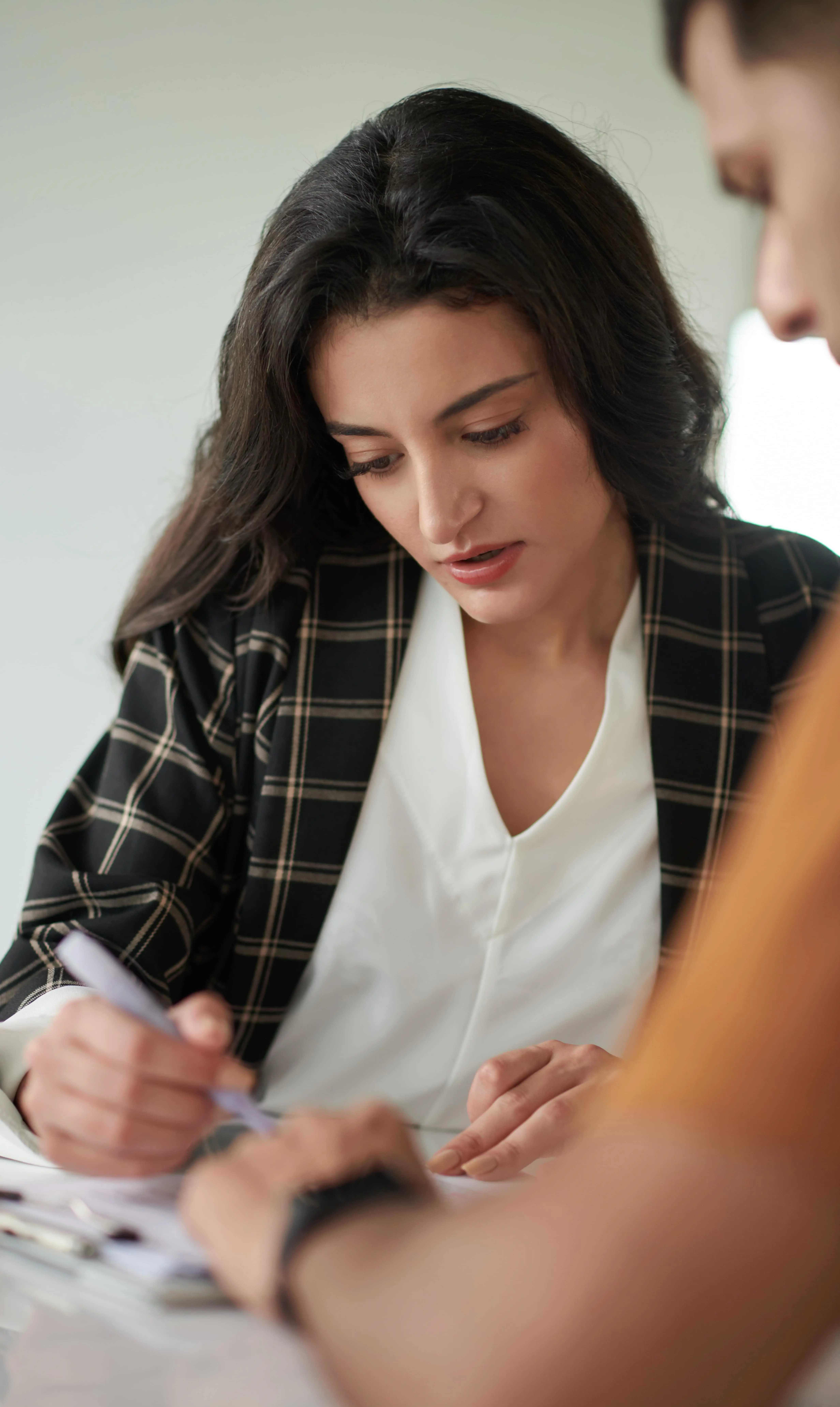 Counselor helping man navigate his bipolar disorder treatment in Los Angeles California