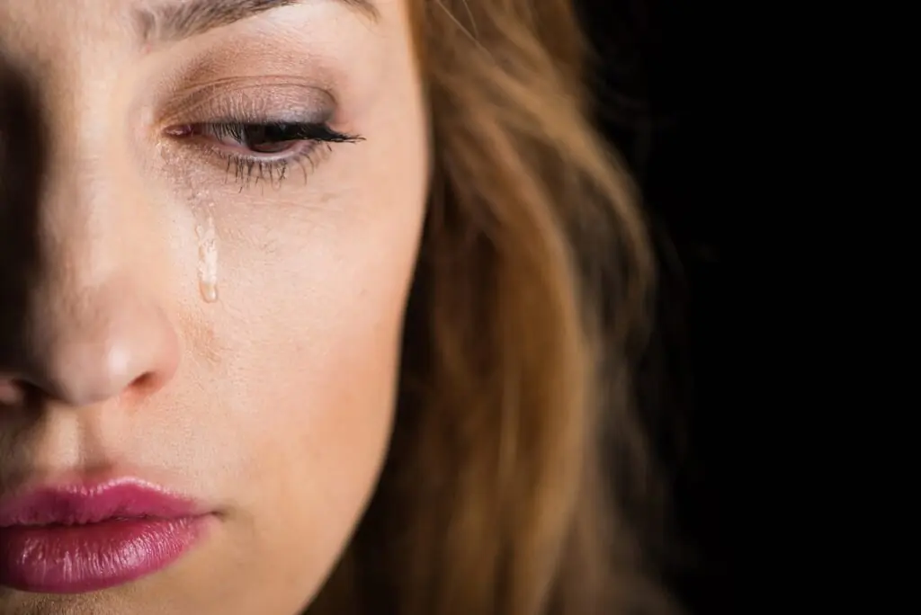 A person having a major depressive episode