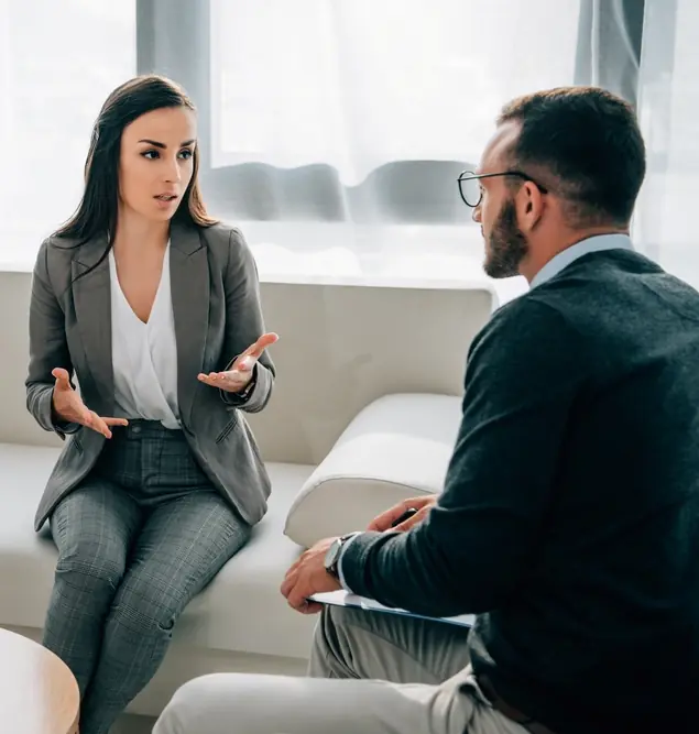 An image representing noninvasive brain stimulation techniques focused on providing symptom relief